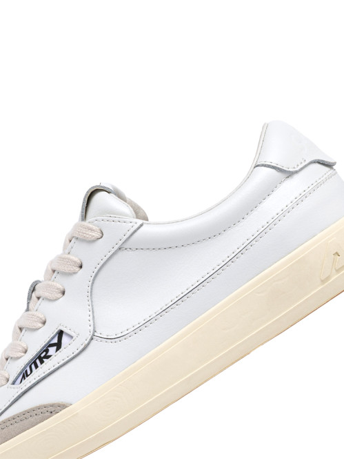 Windscape low w sneaker leather white 