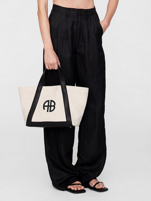 Small cara tote canvas natural 