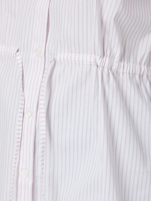 Solei small stripe shirt light pink 