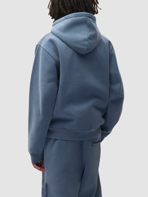 Stencil sunfade zip hoodie navy 