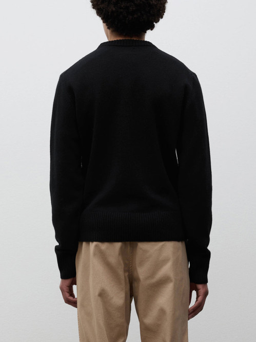 Stensmark lambswool pullover black 