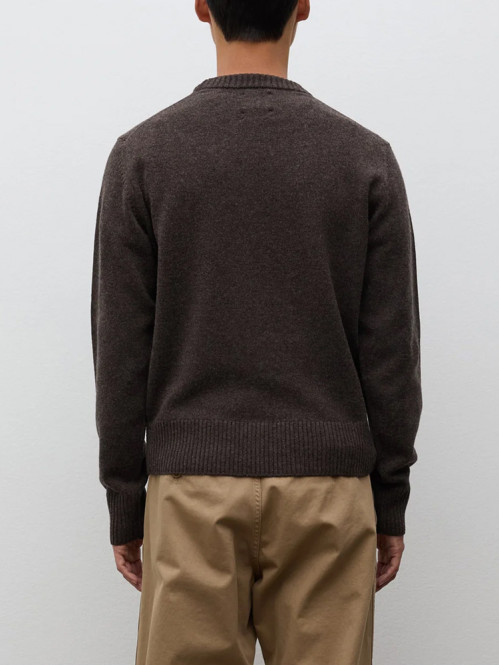 Stensmark lambswool pullover brown 