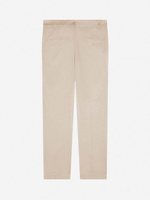 Straight chino lt beige 