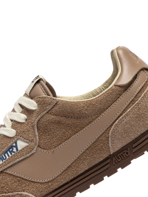 Windspin low wmns sneaker suede peanut 