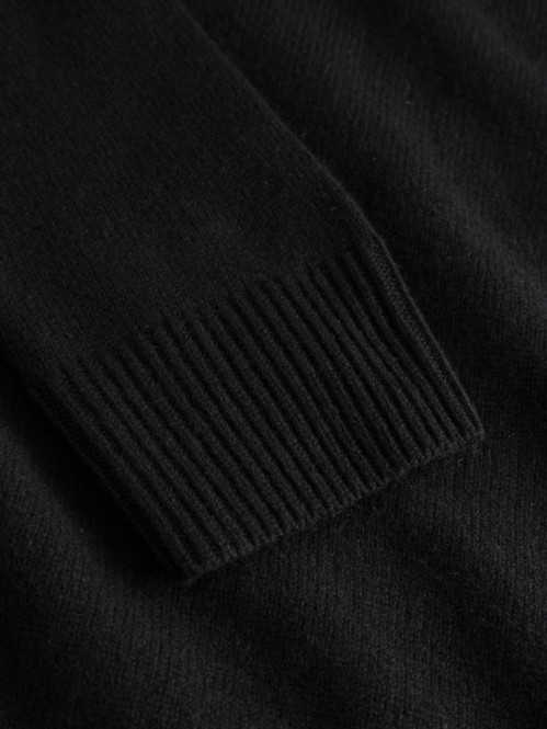 WW logo crew neck pullover black 