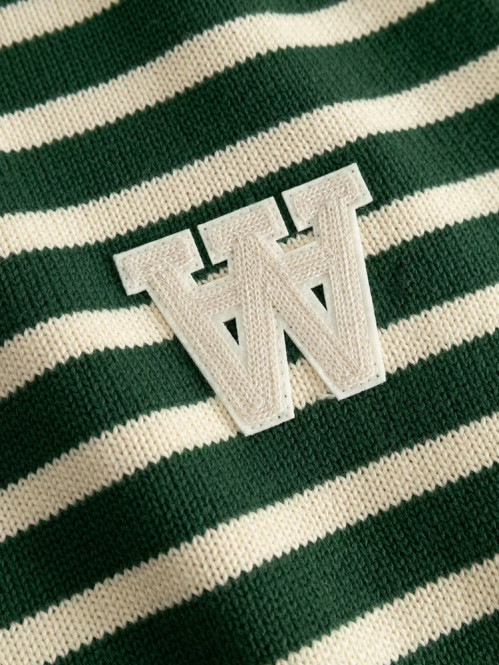 WWtay crew neck pullover eden stripe 