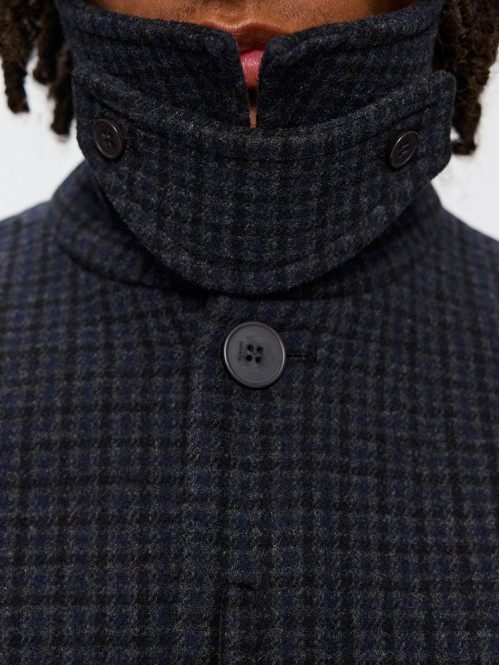 Yonatan coat grey check 