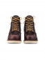 6 inch classic moc boots black cherry 