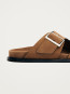 Alba sandals suede tan leather 