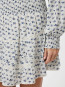 Alett dot flower skirt blue 