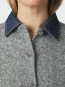 Amoria knit cardigan grey mel 