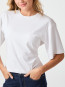 Asha boxy t-shirt white 