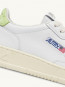 Medalist low wmns sneaker white snap green 