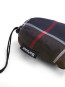 Tartan poncho showerproof 