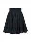 Callia s voile skirt navy 