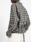 Cleah shirt grey checked 