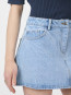 Coddie denim skirt light blue 