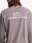 Longsleeve apc printemps cad hazelnut 