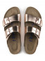 Arizona sandals metallic copper 