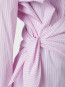 Dita scarf stripe blouse light pink 