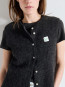 East 19mc cardigan anthracite chine 