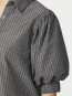Etta stripe b shirt dark grey 