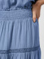 Felicia s voile skirt smoke blue 
