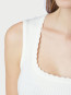 Fraline knit top off white 