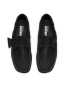 Godney Boat moccasin black leather 