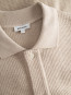Gustav crochet shirt oatmeal 