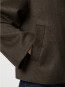 Hamra wool jacket chocolate brown 