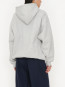Heavy sweat hoodie lt grey me 
