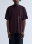 Hibiscus t-shirt walnut 