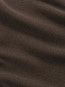 Hope rib knit polo brown mel 
