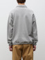 Huartdal brushed diagonal cotton fleece grey mel 