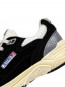 Hyperway low man sneaker black silver 