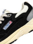 Hyperway low man sneaker black silver 