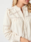 Isala corduroy shirt ivory 