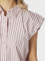 Isella double stripe blouse rose 