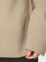 Jen knit blouse warm grey 