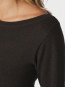 Jessen knit blouse brown mel 