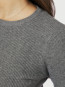 Kirrera knit blouse dk grey mel 