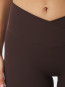 Lea wrap shorts chocolate M