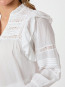 Mauri s voile blouse white 