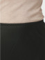 Mindie heavy sateen skirt black 