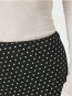 Mindie mini dot skirt black 
