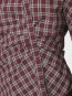 Noella medium check shirt plum 