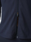 Nolana zip blouse navy 