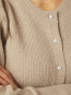 Nuna knit cardigan warm grey 