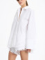 Oversized shirt bright white 